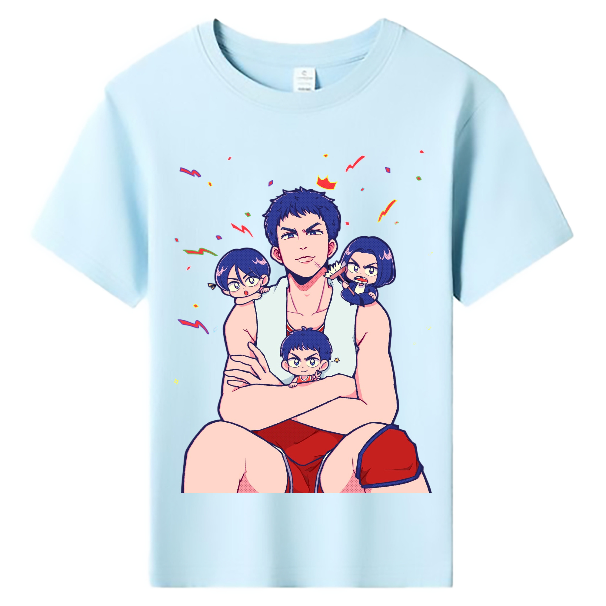 （画像用） SLAM DUNK／スラムダンク 綿100％キッズTシャツ（フロントプリント）